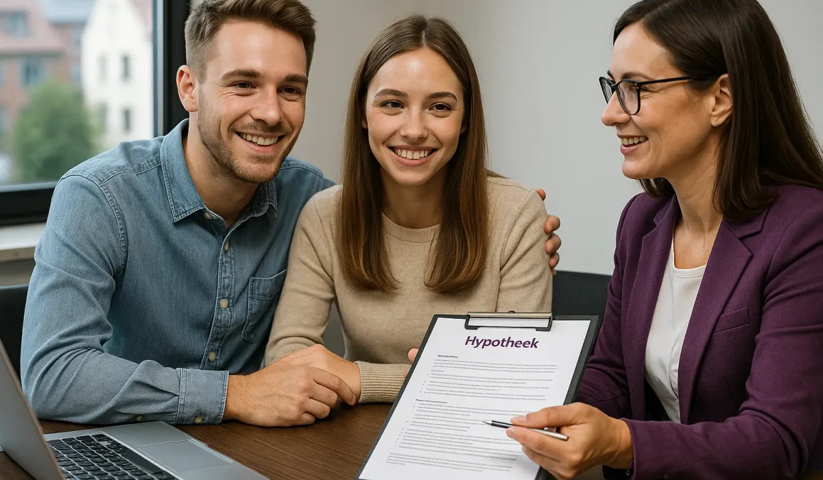 Starter in gesprek met hypotheek adviseur in Leeuwarden over eerste woning
